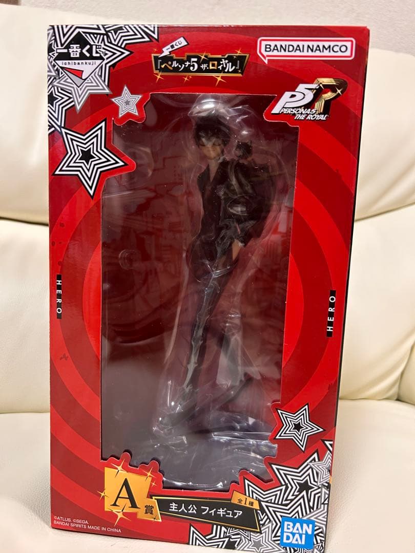 一番くじ ペルソナ5 ロイヤル 主人公フィギュア A賞 - メルカリ