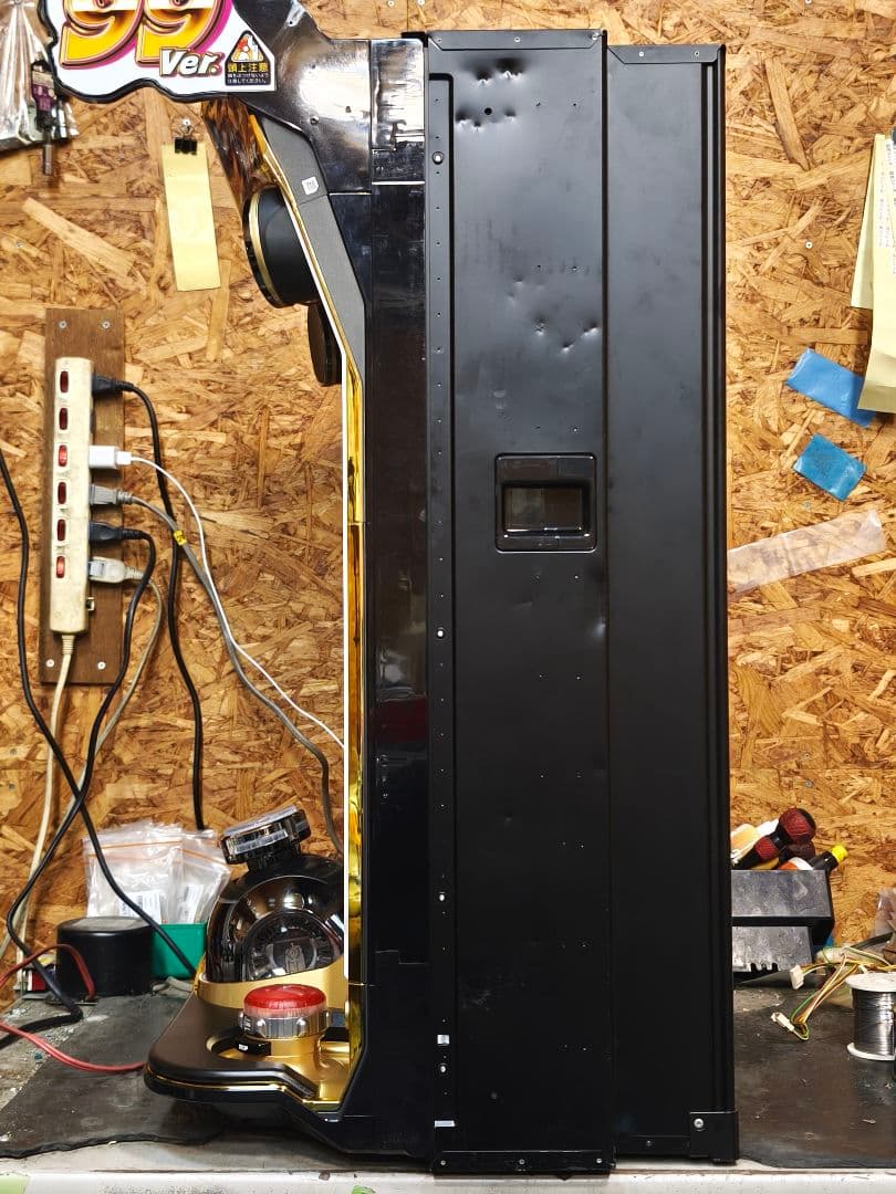 【本州送料込】e 新・必殺仕置人 超斬撃99 簡易ユニット付 筐体バイブ弱め？