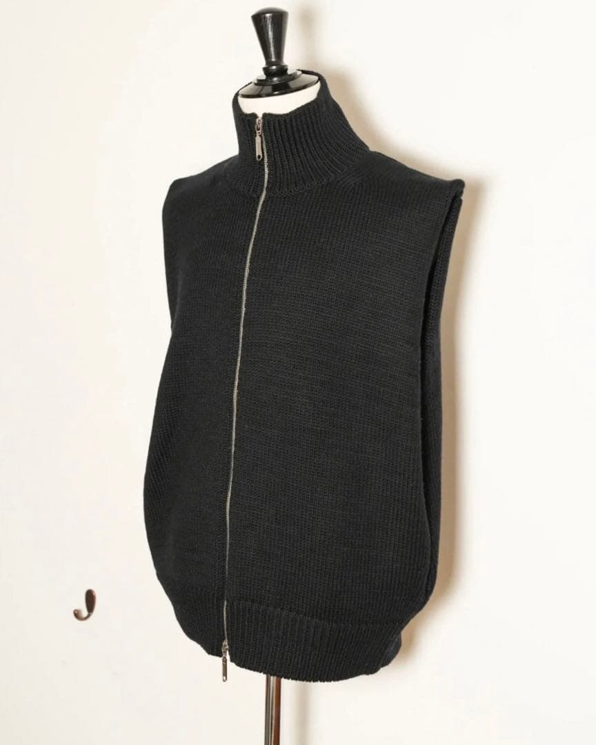 トップス Olde H & Daughter DS KNIT VEST Olde H & Daughter / SILK LINEN VEST | TIBETAN MARKET