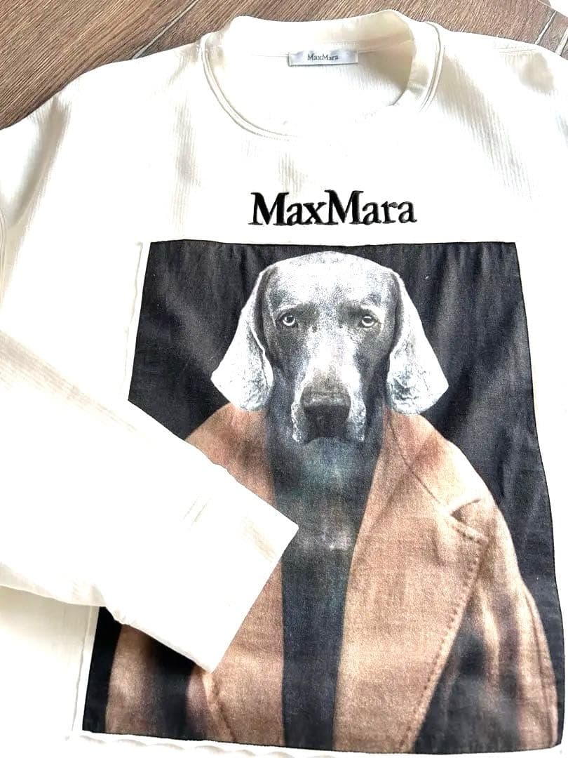 ゆん様専用】MaxMara 犬プリント スウェット dogプリント S - メルカリ