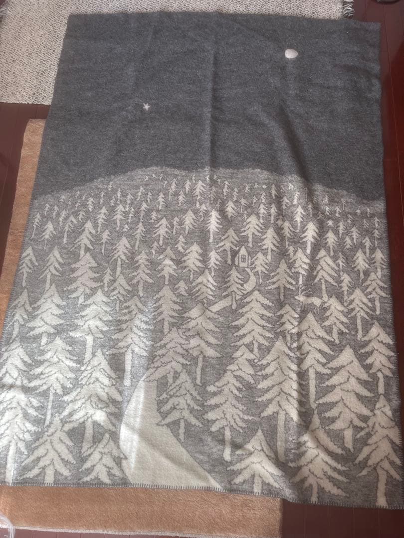 クリッパン　ブランケット　ミナペルホネン クリッパン × ミナ ペルホネン｜ウールブランケット［HOUSE IN THE