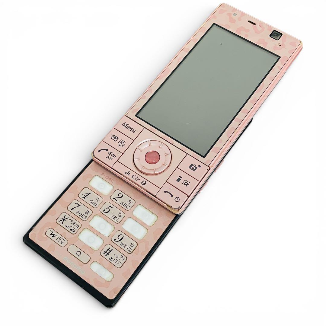 ジャンク・レア・希少】ドコモ F-04C Pinky Girls コラボモデル - メルカリ