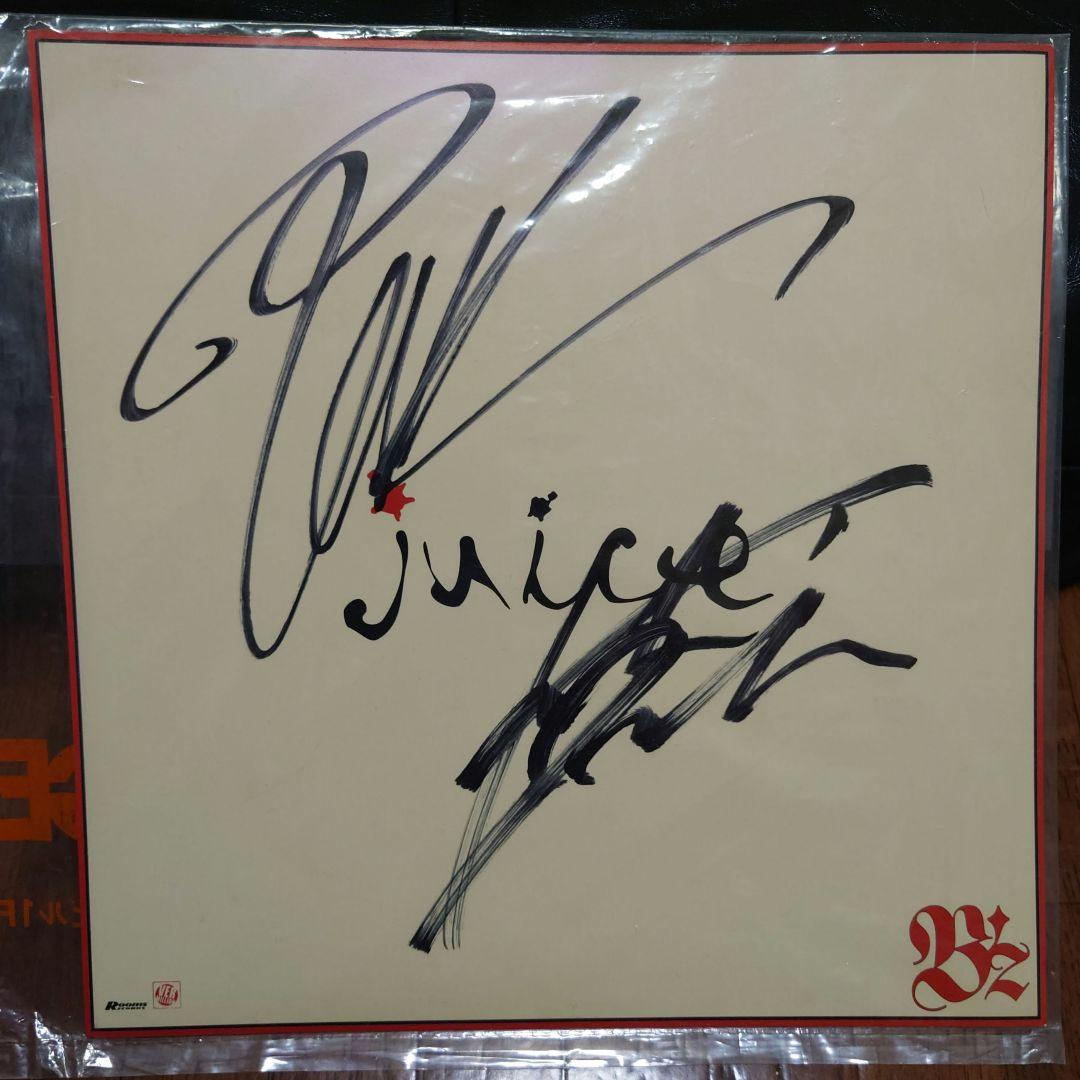 B'z 直筆サイン色紙 juice - メルカリ