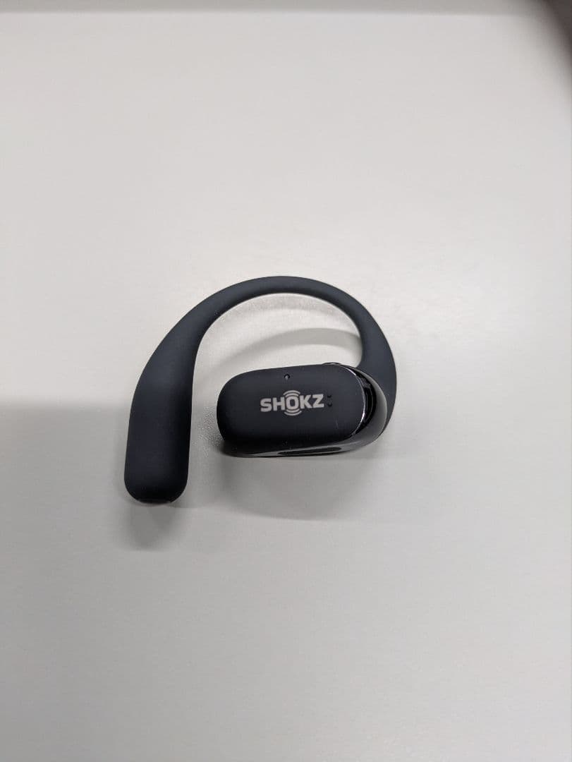 SHOKZ 骨伝導イヤホン ブラック - メルカリ