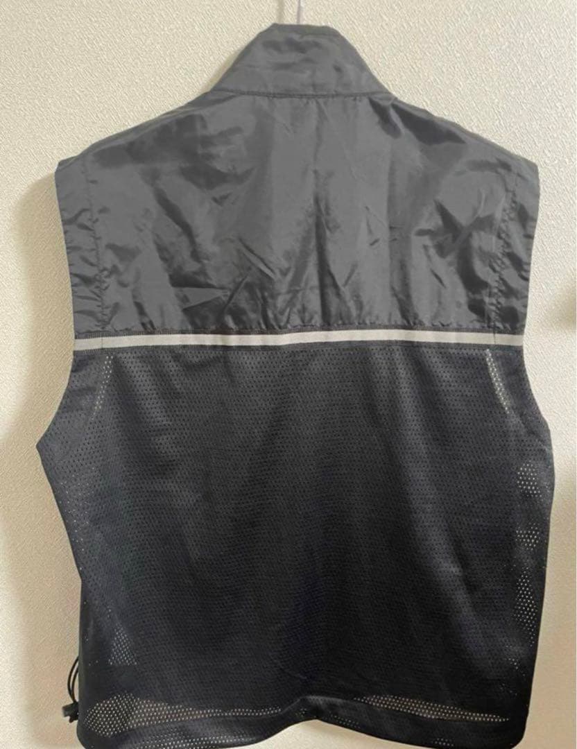 レア】NIKE ナイロンベスト 90s ロゴ刺繍 - メルカリ