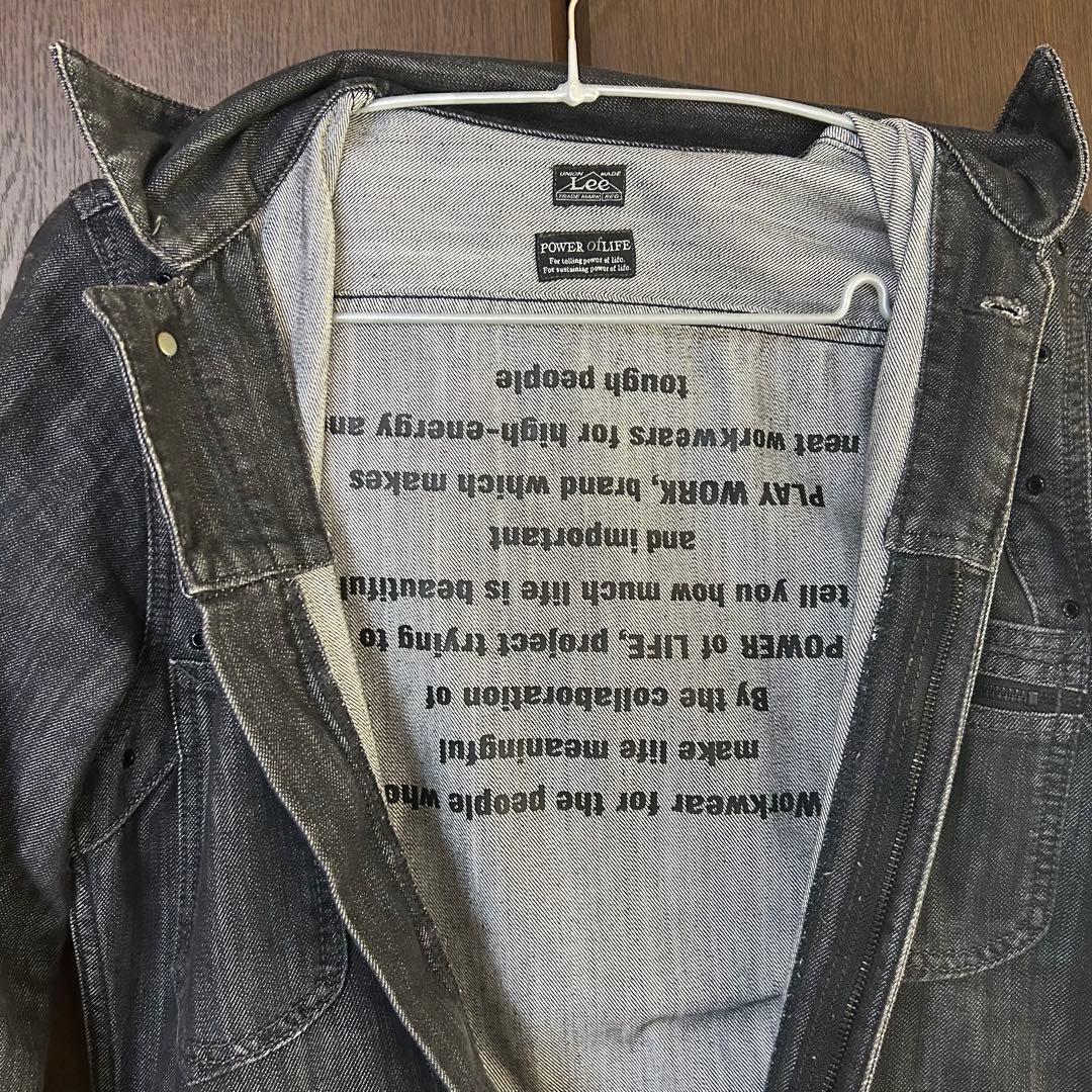 Lee /POWER OF LIFE /PLAY WORK /つなぎ/ブラック Lee /POWER OF LIFE /PLAY WORK /つなぎ/ブラック Lee /POWER OF LIFE