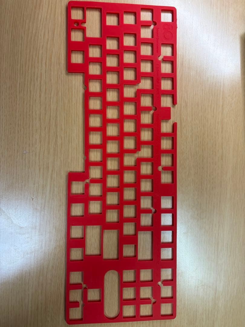 キーボード RAKKA 60 Atlas 6.25U space