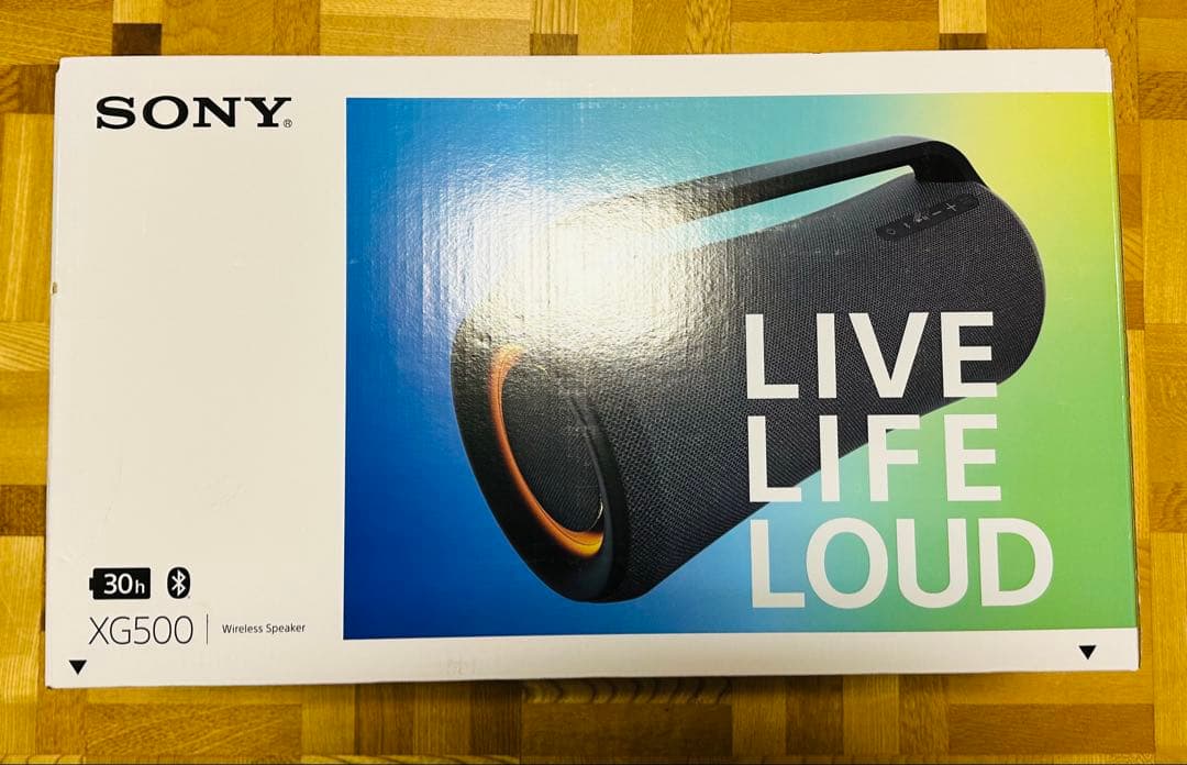 新品】 SONY 重低音スピーカー SRS-XG500 防水防塵IP66 - メルカリ