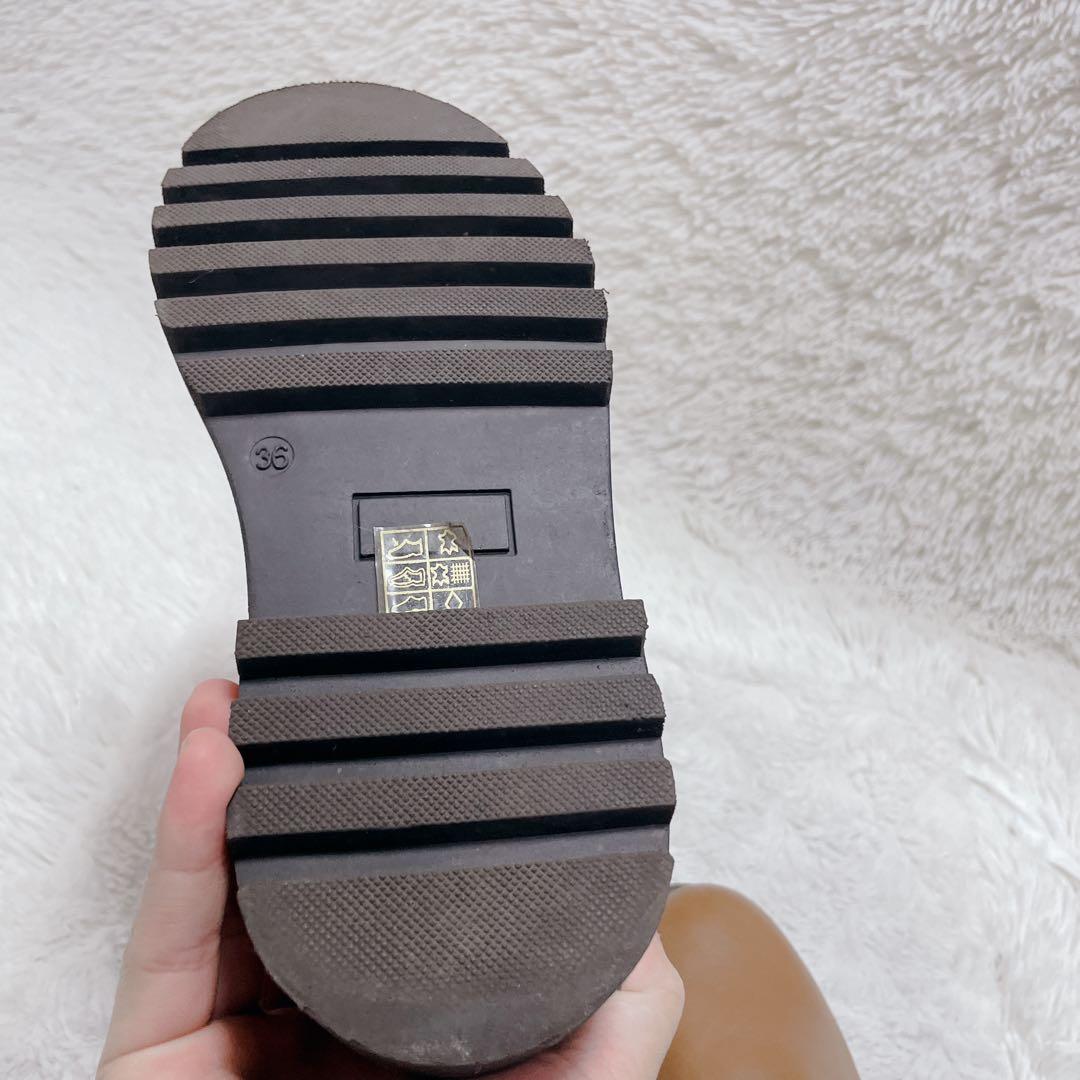 Galerie Vie ブラウン　サイドゴアブーツ　レディース　23.0cm