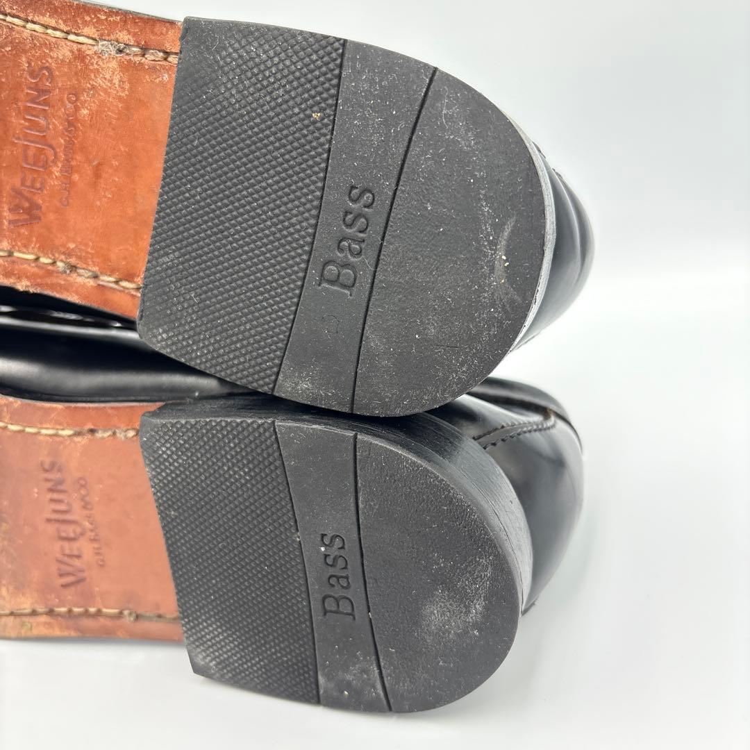 G.H.BASS WEEJUNS LOGAN ペニーローファー 黒 US9