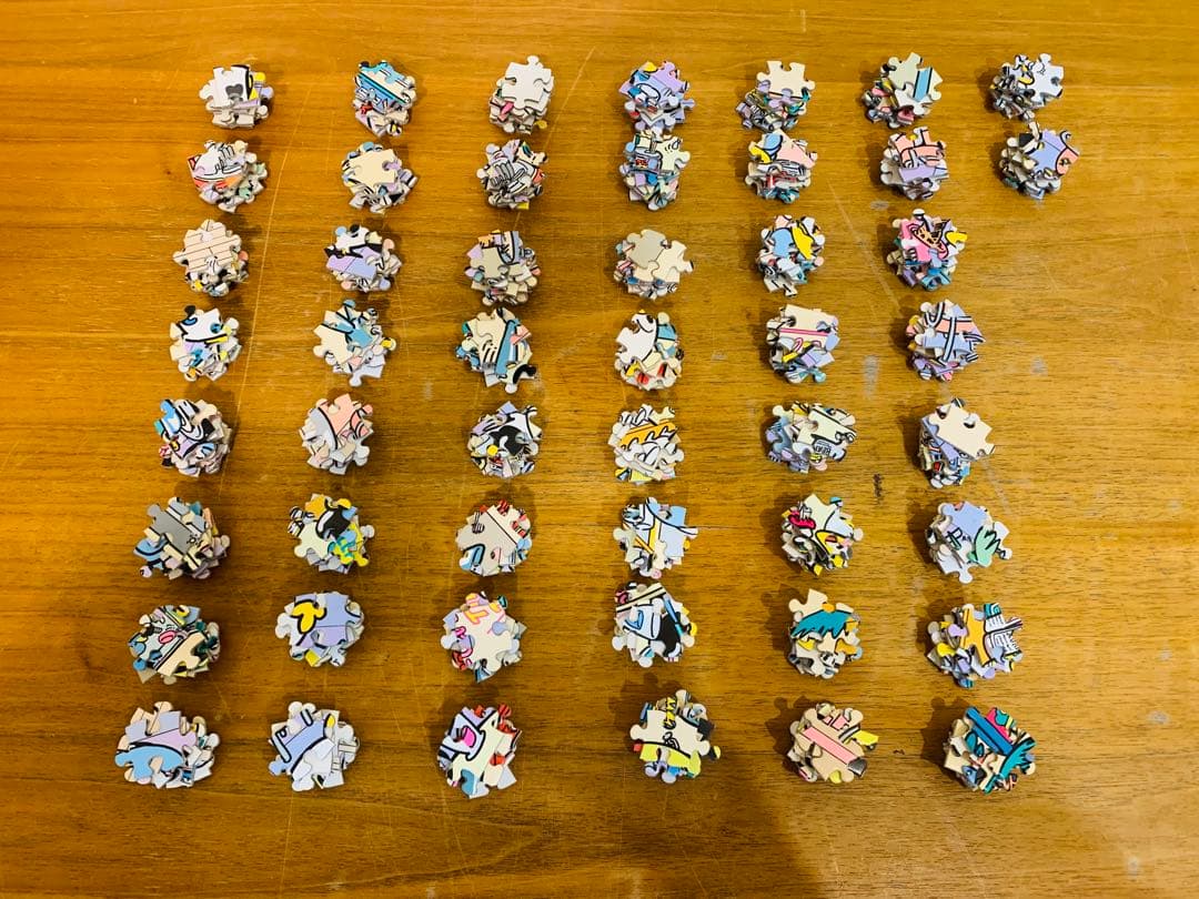 ミ*ツ様 k1123-34☆当時物 レトロ Let's Chat 500 ジグソ - メルカリ