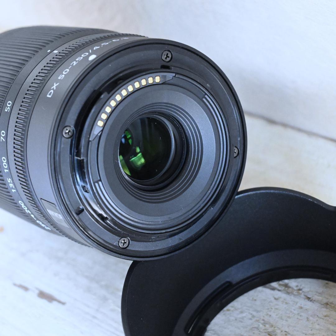 NIKKOR Z DX 50-250mm F4.5-6.3 VR フード付　美品