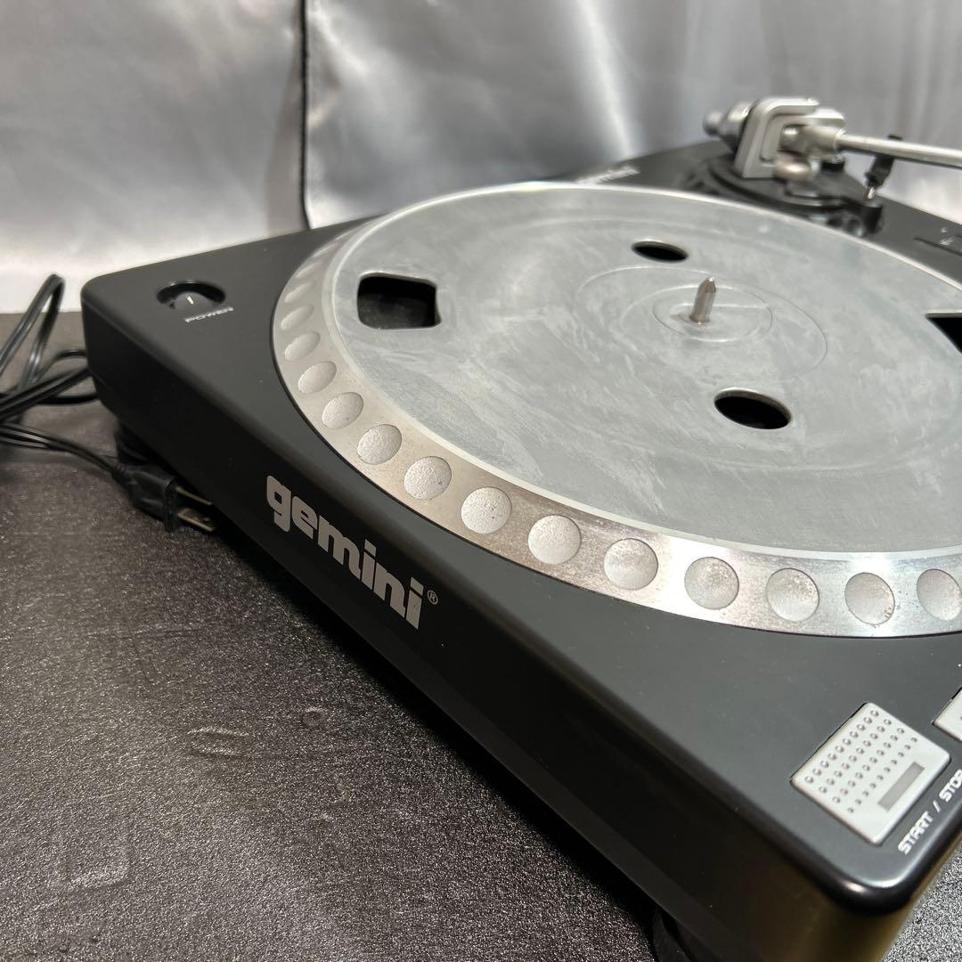 動作品 Gemini TT02 ターンテーブル DJ 音楽 ストレートアーム - メルカリ