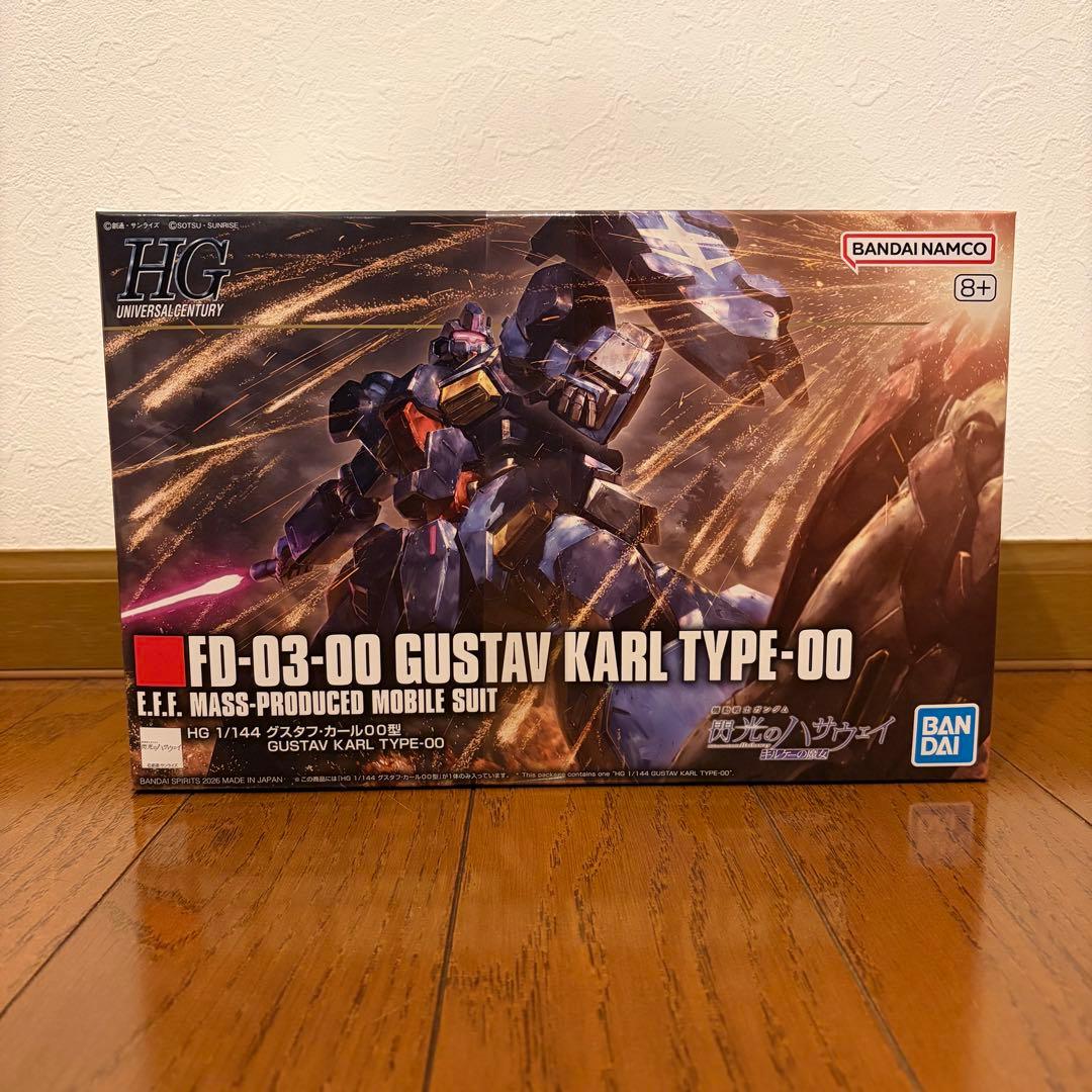 新品】HG クスィーガンダム クリアカラー ／グスタフ・カール 2個