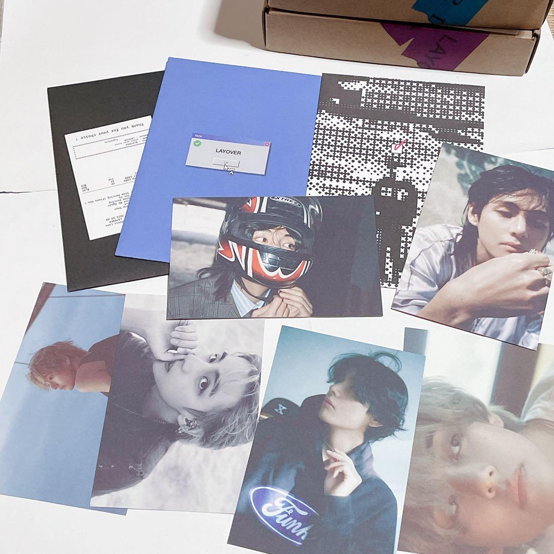 激安 テヒョン テテ V layover 3形態 アルバム BTS まとめ売り - メルカリ