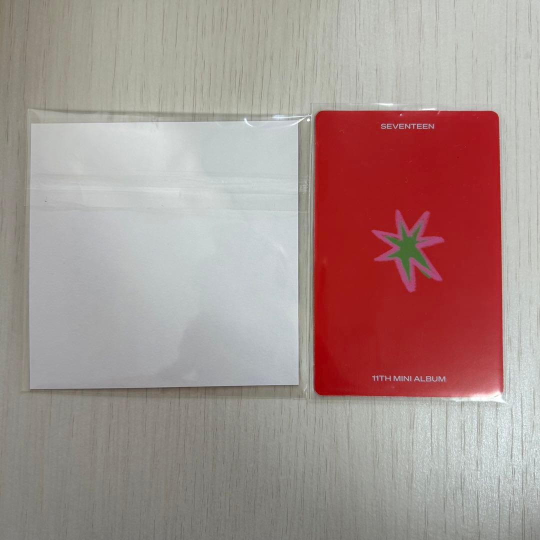 seventeen heaven ジョンハン ミニカード ステッカー アルバム - メルカリ