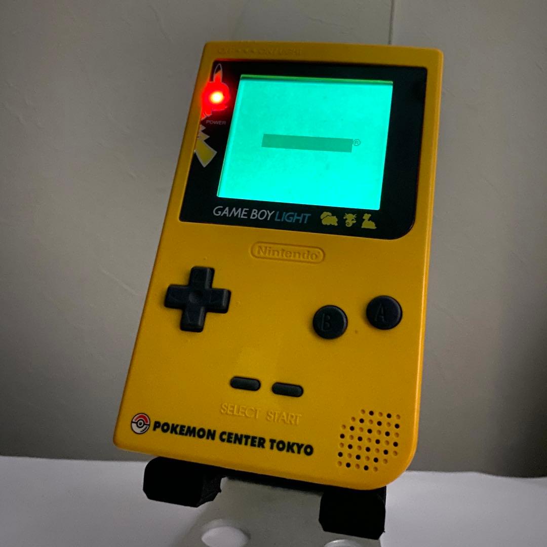 ゲームボーイライト ☆美品 ポケモンセンター ピカチュウカラー 超希少