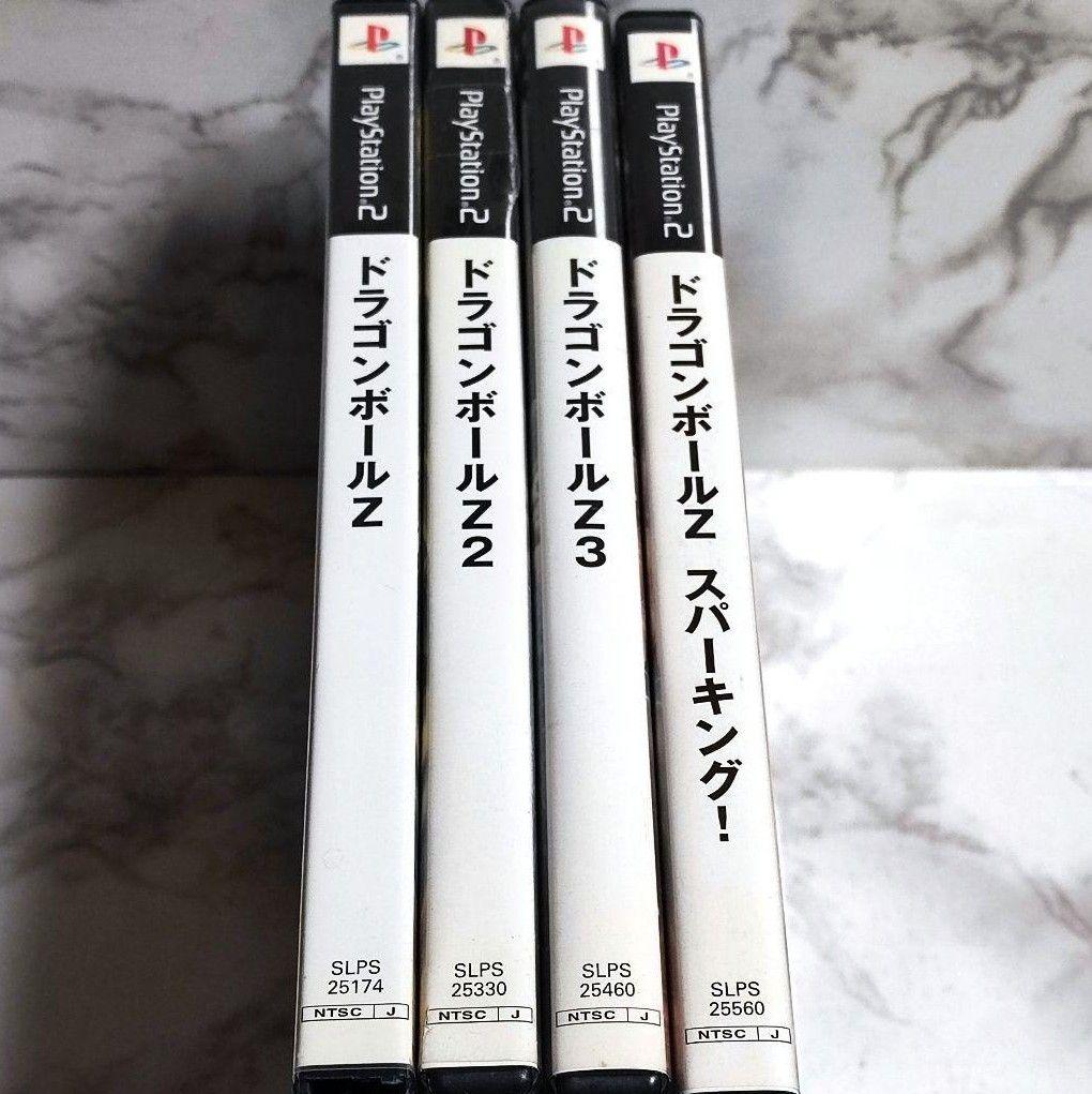 PS2ソフト ドラゴンボールZ 四本セット ACT/格ゲー 【匿名配送