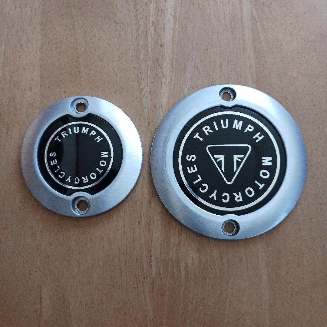 トライアンフ TRIUMPH クラッチバッジ ACGカバー - メルカリ