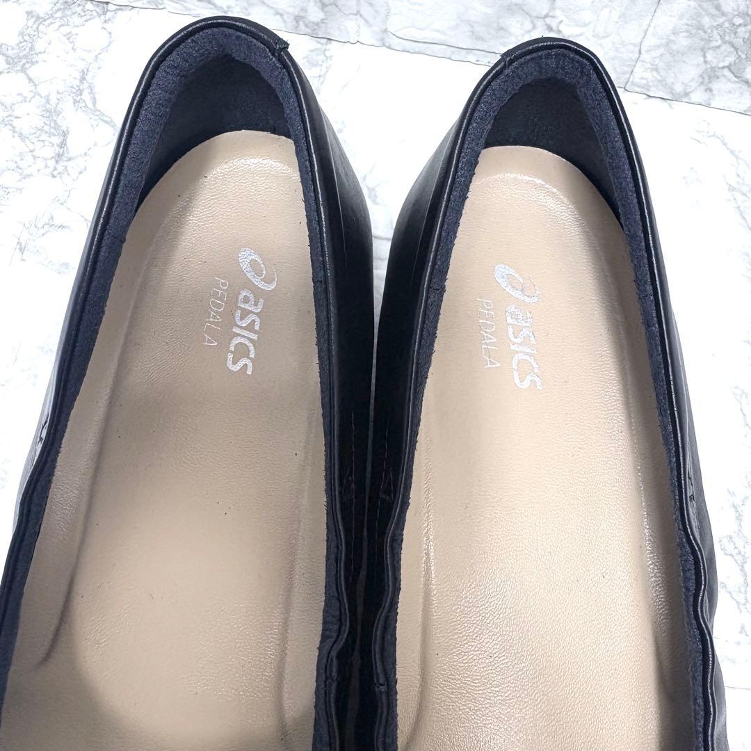 試着のみ✨アシックス ペダラ リボンパンプス 23cmの通販はau PAY