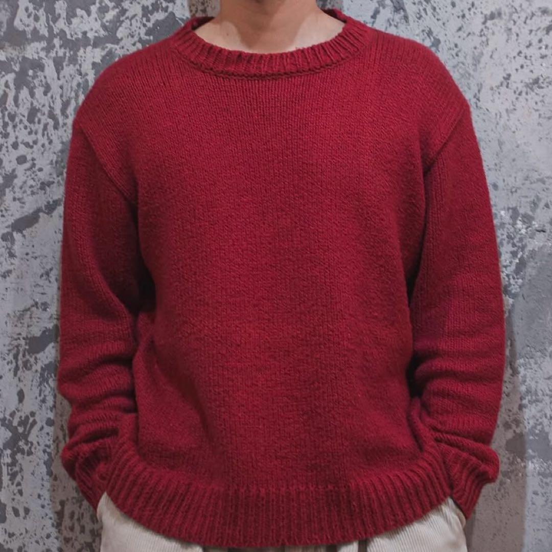 80s】agnes b コットンニット - メルカリ