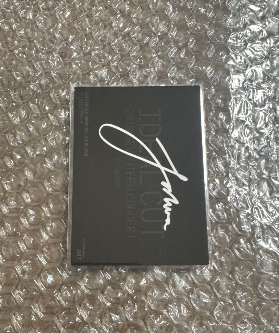 SEVENTEEN ジョシュア サイン入りトレカ IDEAL CUT - メルカリ