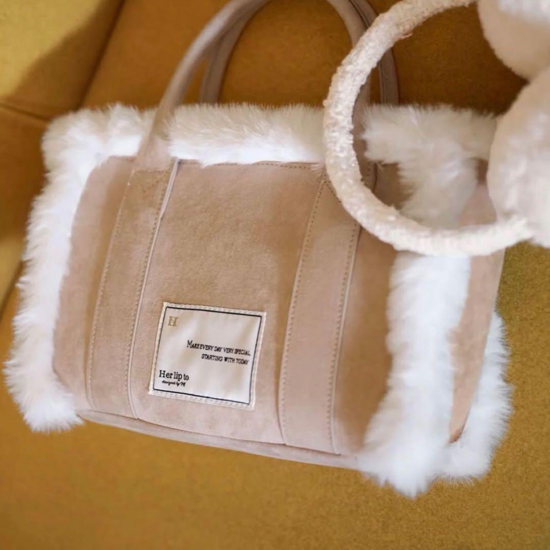 herlipto cozy winter tote bag - メルカリ