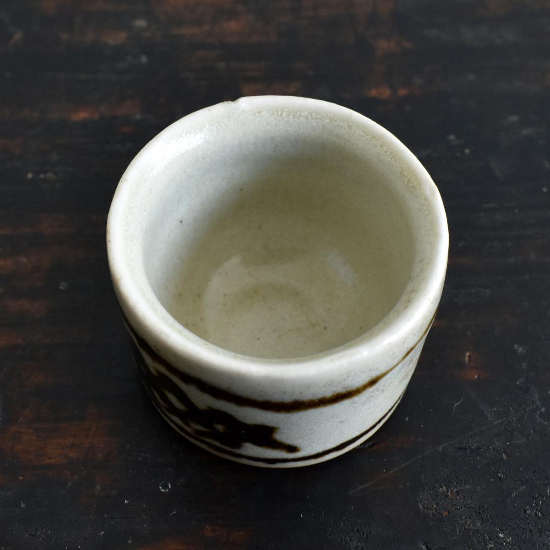 バーナード リーチ リーチポタリー 鉄絵エッグカップ イギリス セント