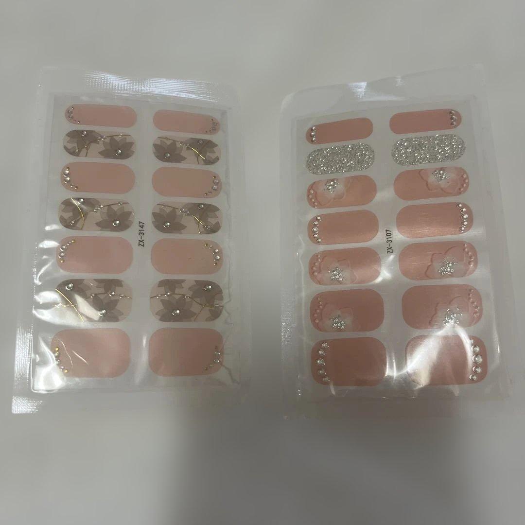 ネイルシールセット 10セット カラー豊富 - メルカリ