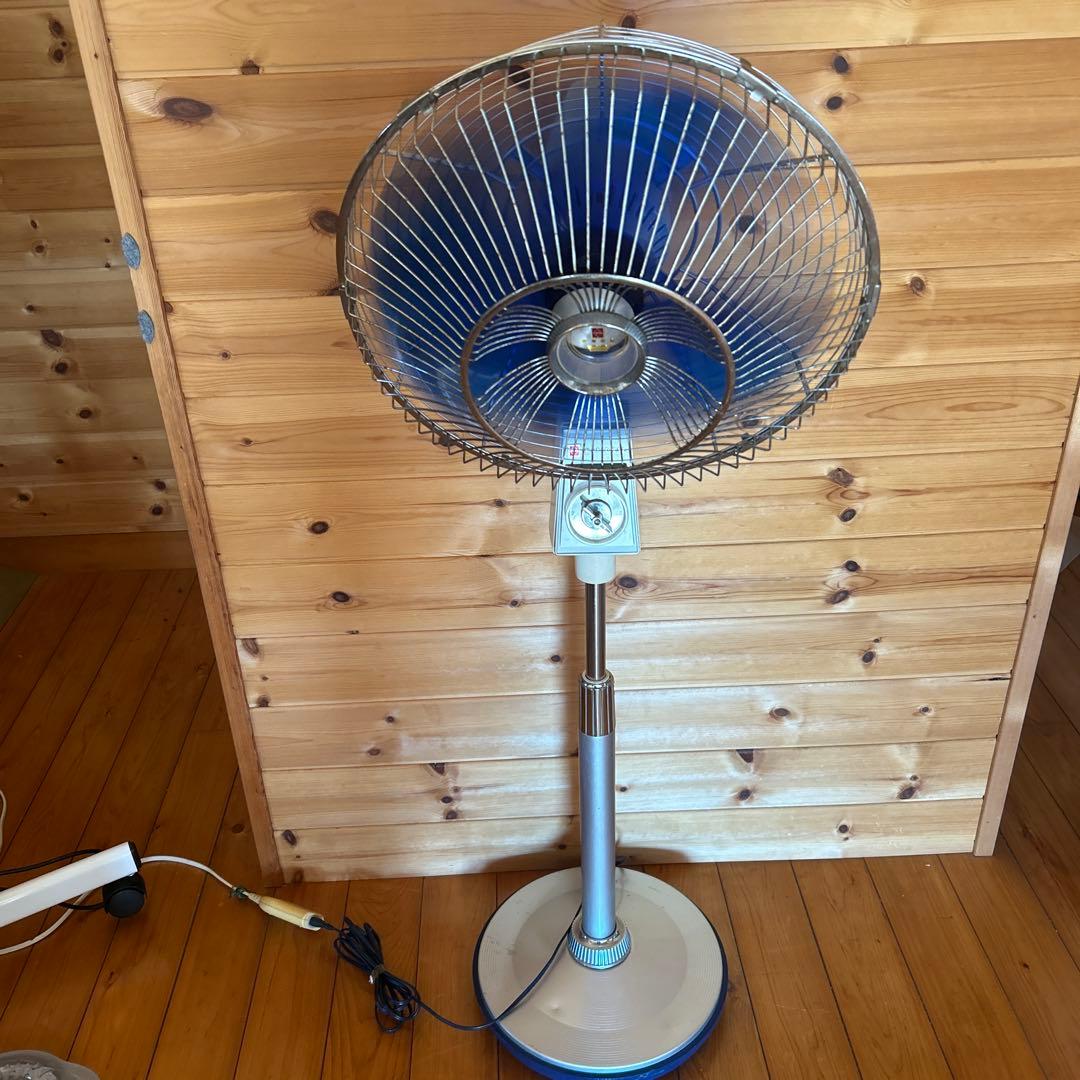 送料込み】昭和レトロ ナショナル大型扇風機 F-35VH 動作品 - メルカリ