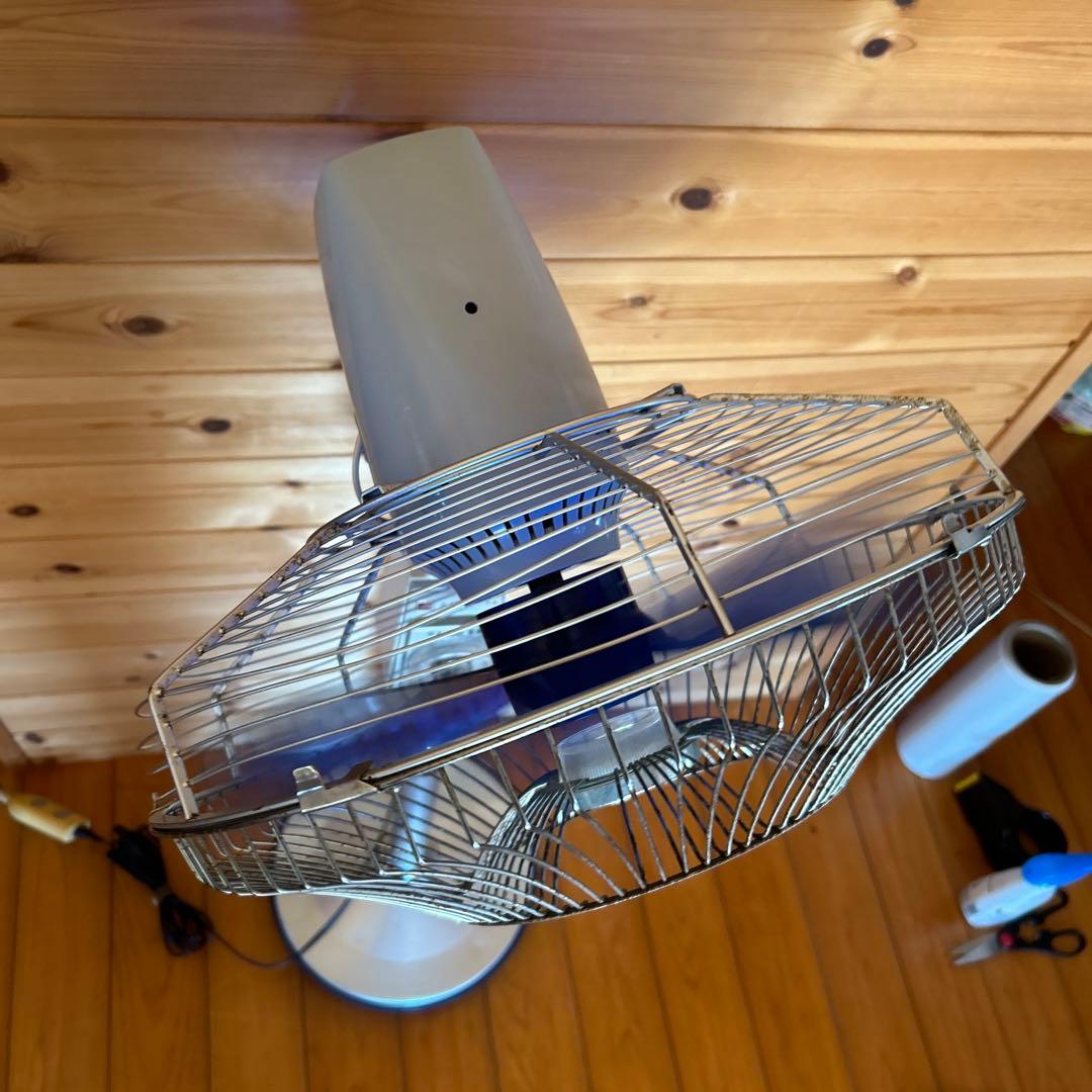 送料込み】昭和レトロ ナショナル大型扇風機 F-35VH 動作品 - メルカリ
