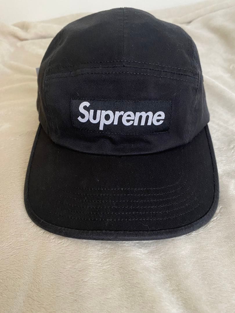 Supreme WashedChinoTwillCampCap ブラック 32002384_61928134_600.jpg