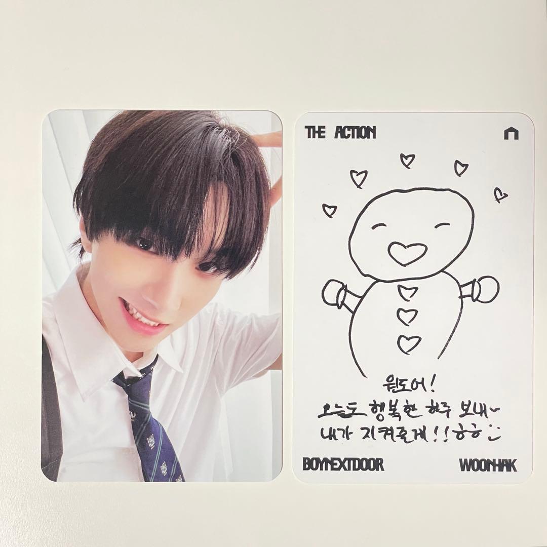 BOYNEXTDOOR ウナク the Action loading トレカ - メルカリ