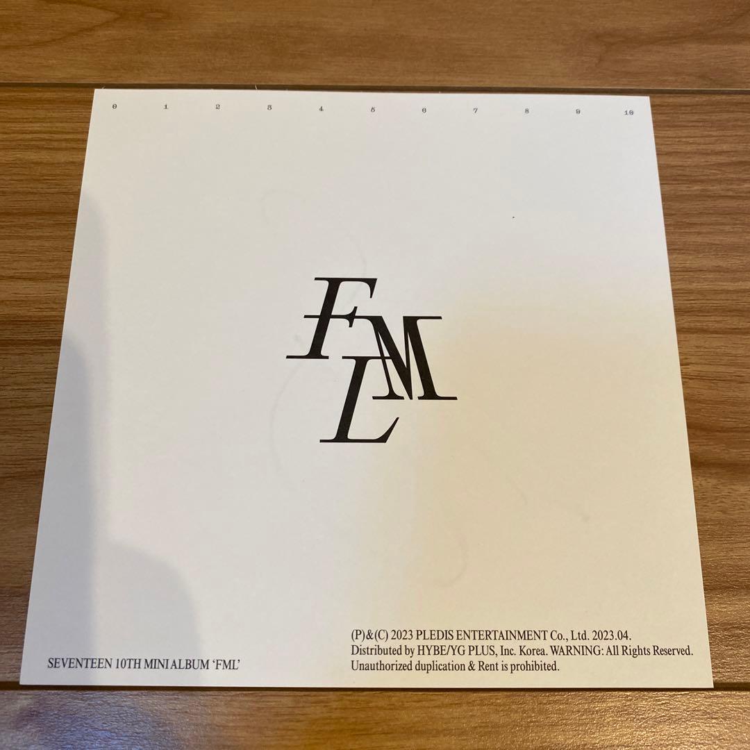 SEVENTEEN FMLミンハオthe 8 直筆 サインUS限定