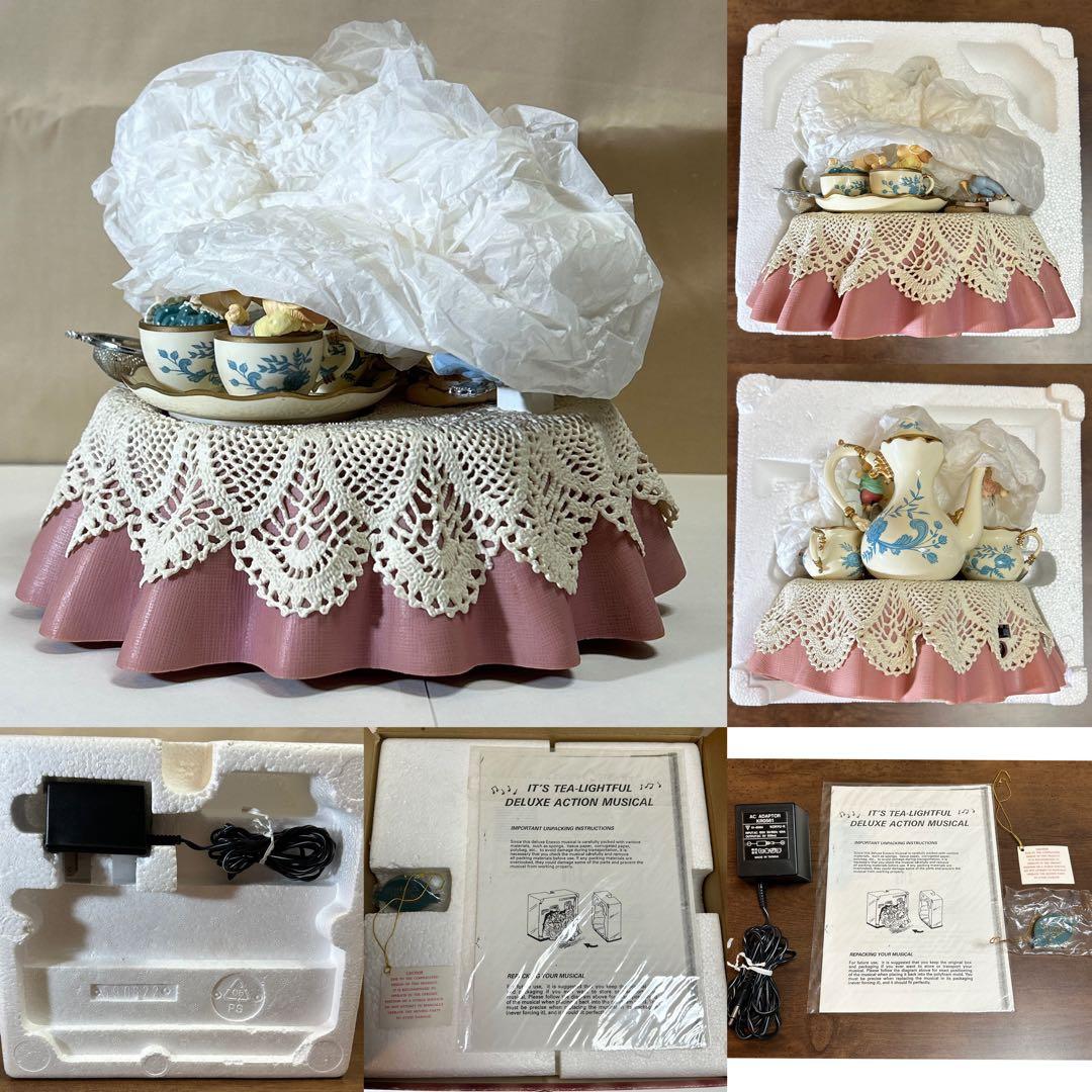 超希少】ENESCO エネスコ オルゴール ネズミ ティーパーティー - メルカリ