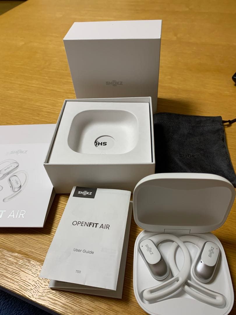 SHOKZ OpenFit Air 完全ワイヤレス骨伝導イヤホン 楽天市場】Shokz OpenFit Air ショックス オープンフィットエアー 完全