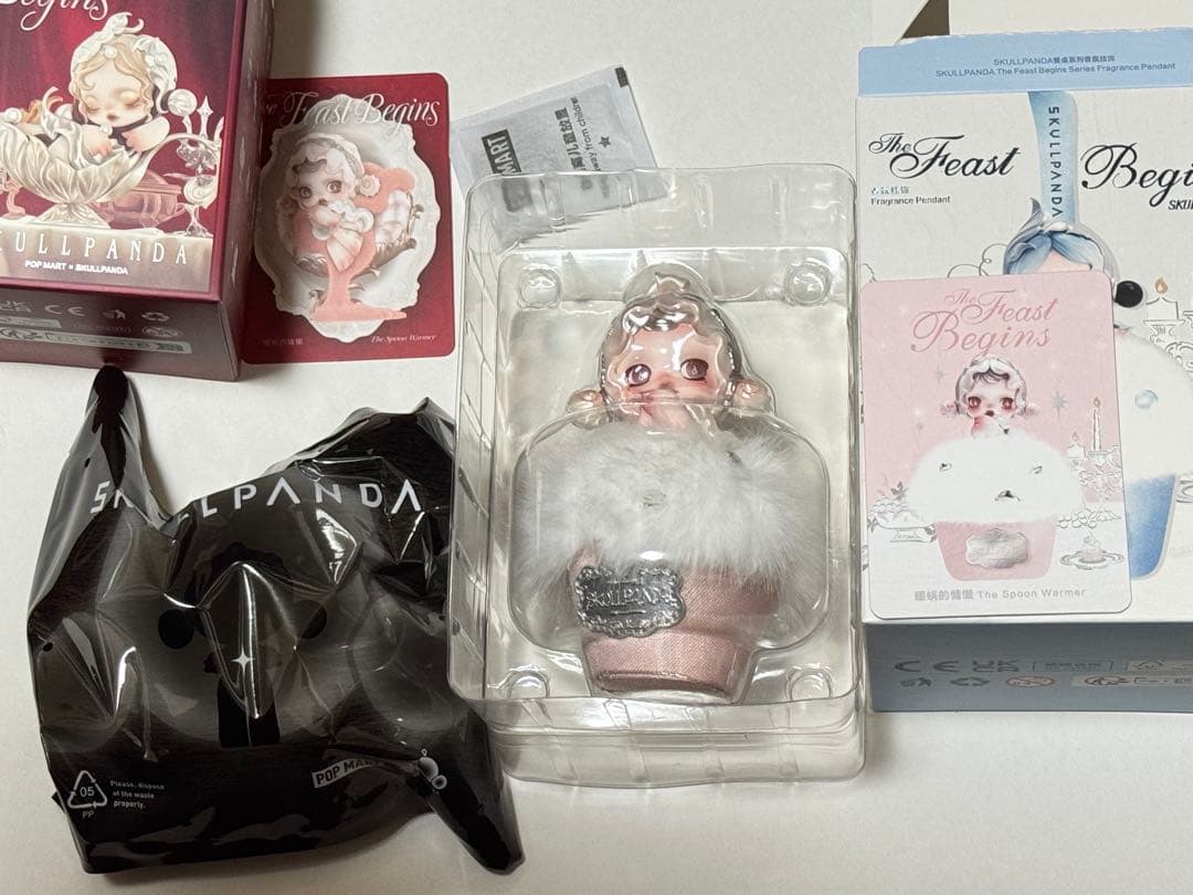 スカルパンダ フィギュア サシェペンダント スカルパンダ サシェペンダント The feast フレグランス Feast begins