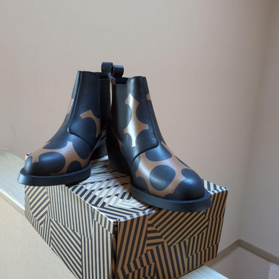 CAMPER SNIMIブラウンとブラックのドットパターンショートブーツ WOMEN'S BOOTS<br>COLLECTION | Topics | Camper（カンペール）日本