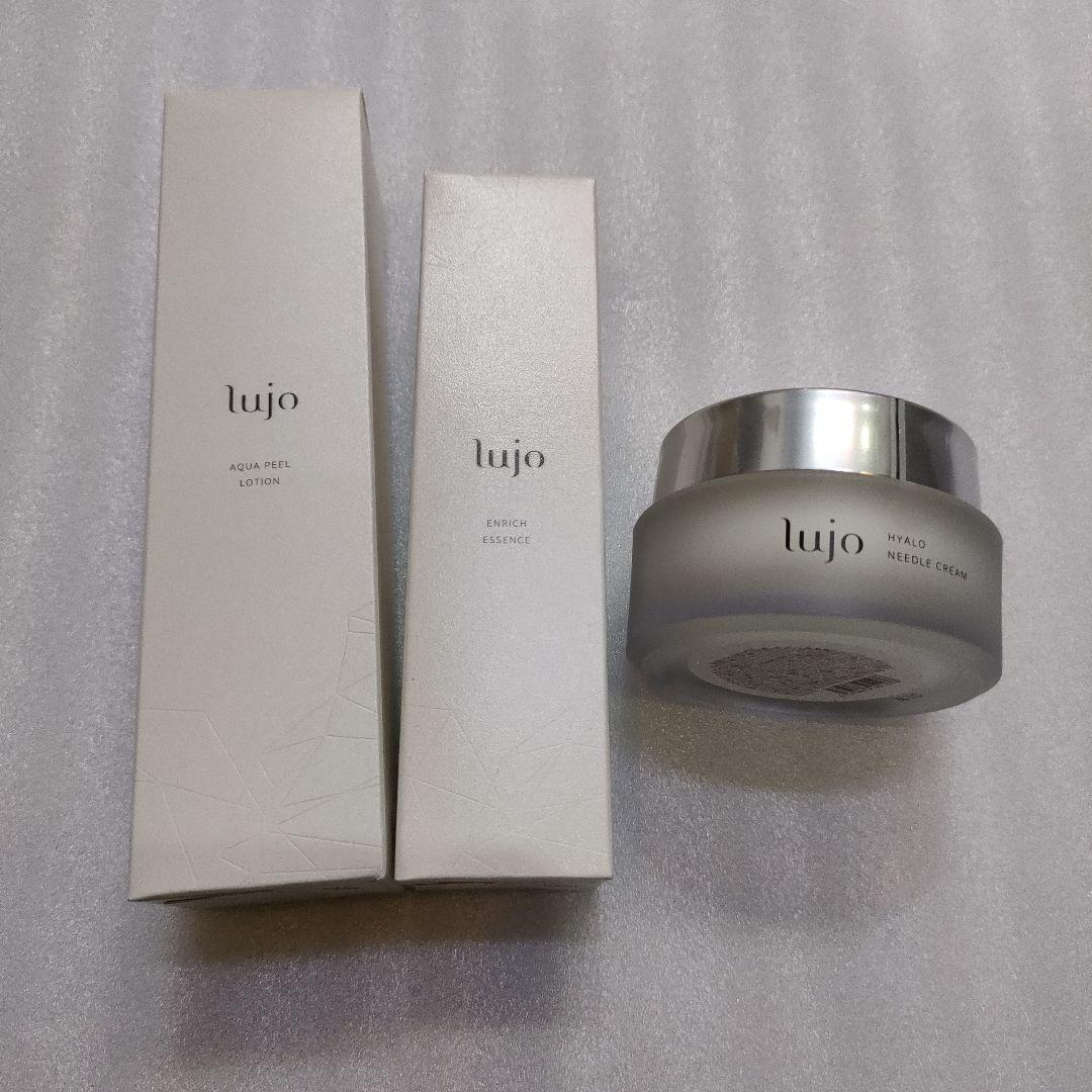 lujo アクアピールローション& エンリッチエッセンス&ヒアロニードル