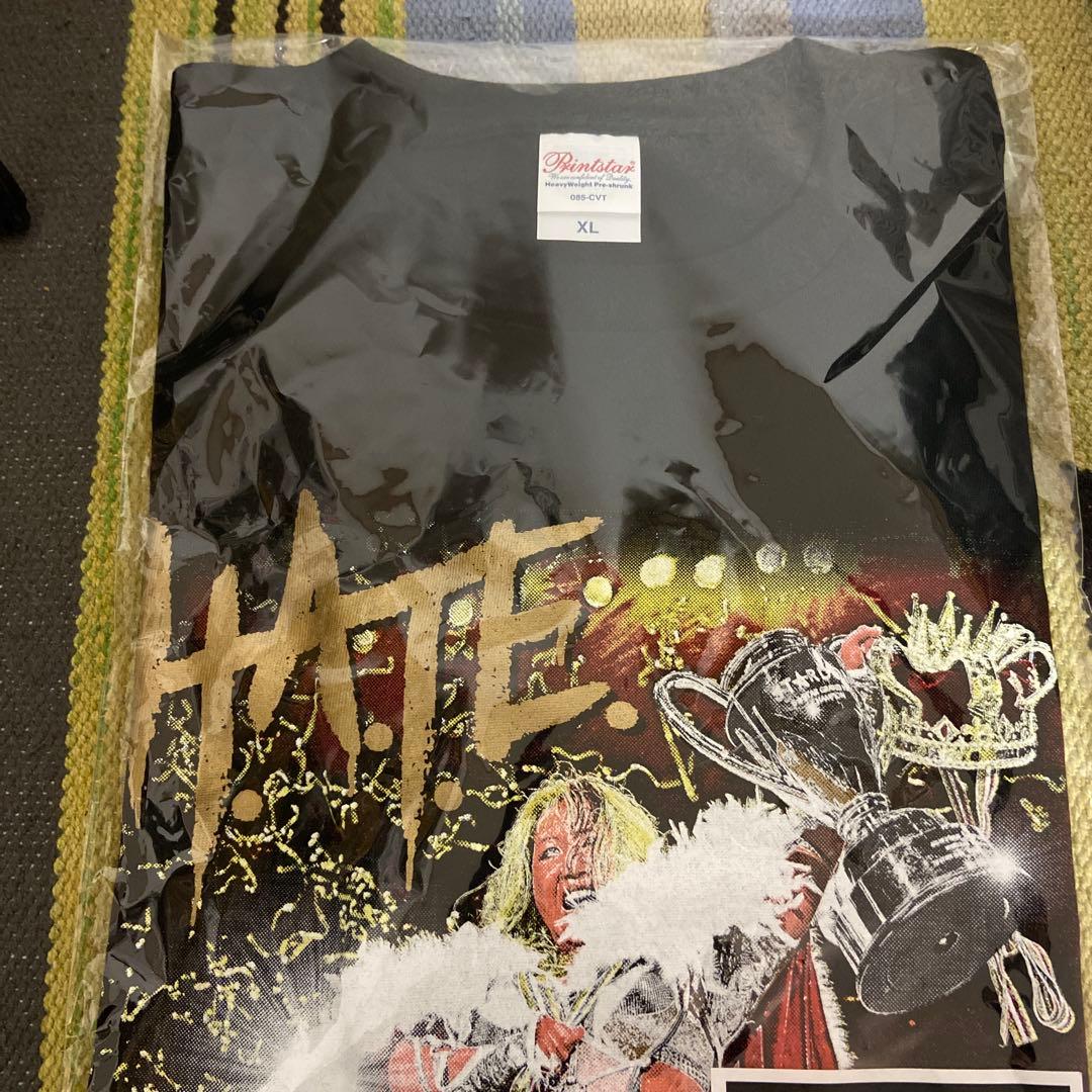 渡辺桃 5☆STAR GP 優勝Tシャツ XL スターダム H.A.T.E