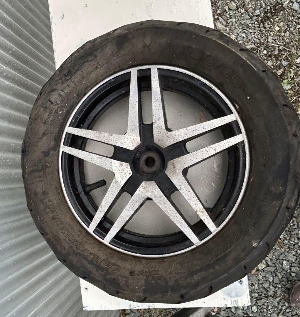 DIO ZX フロント　リアホイール　セット　AF35 HONDA 2st DIO ZX フロント リアホイール セット AF35 HONDA 2st KN企画 ライブ