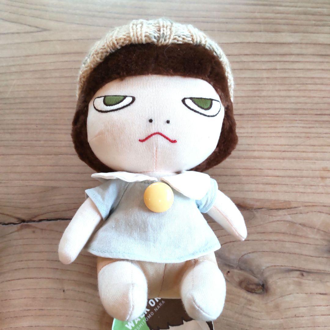 奈良美智 ぬいぐるみ おんなのこYoshitomo Nara タグ付き - メルカリ