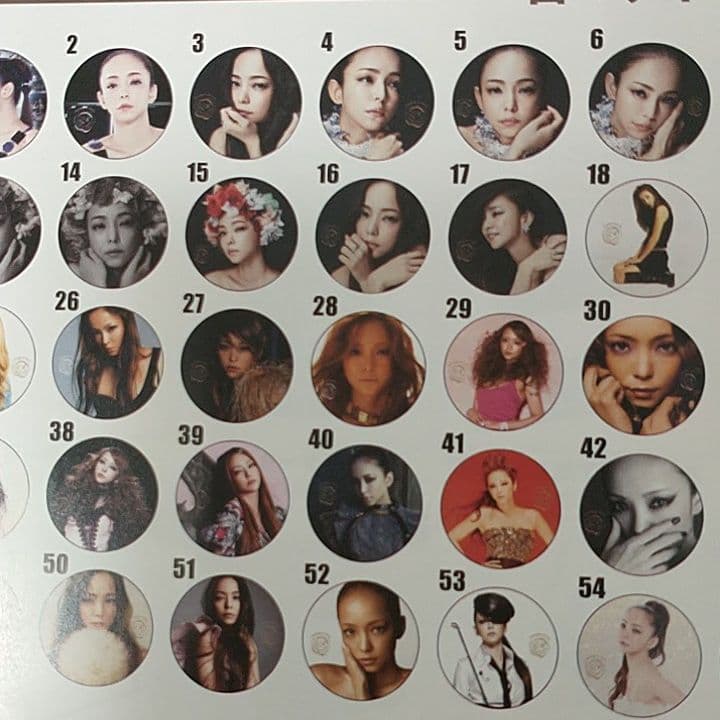 レア 安室奈美恵 会場 限定 チラシ 記念 ドール 人形 フィギュア