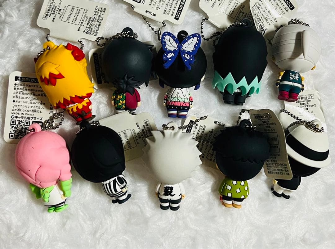 鬼滅の刃 立体ラバーマスコット 柱 セット - メルカリ