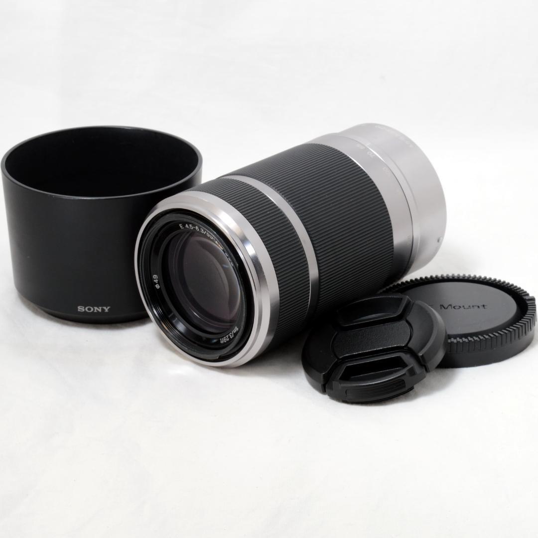 ⭐️実用品⭐️SONY E 55-210mm F4.5-6.3 OSS シルバー