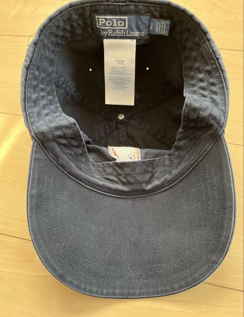 POLO Ralph Lauren 1992 pwing キャップネイビーS - メルカリ