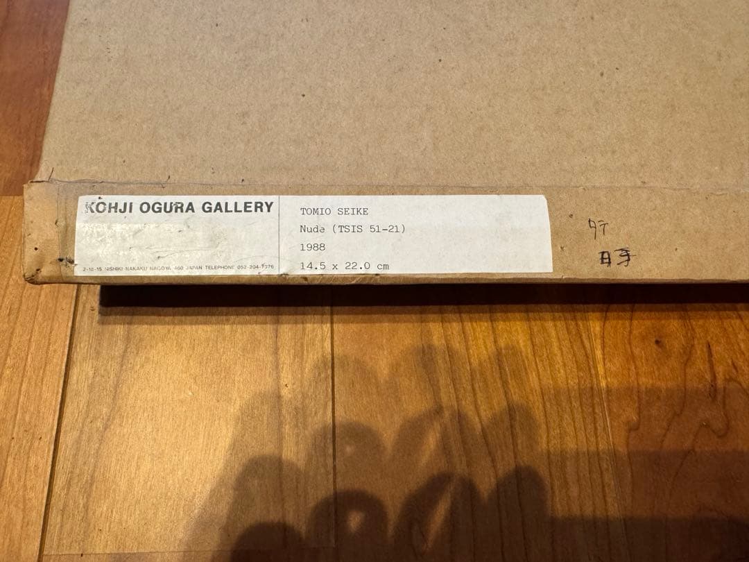 芸術写真 TOMIO SEIKE nude 1988