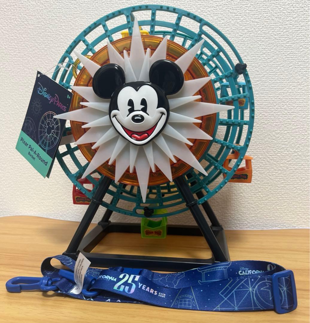 数量限定品】カリフォルニアディズニー 25周年 ポップコーンバケット