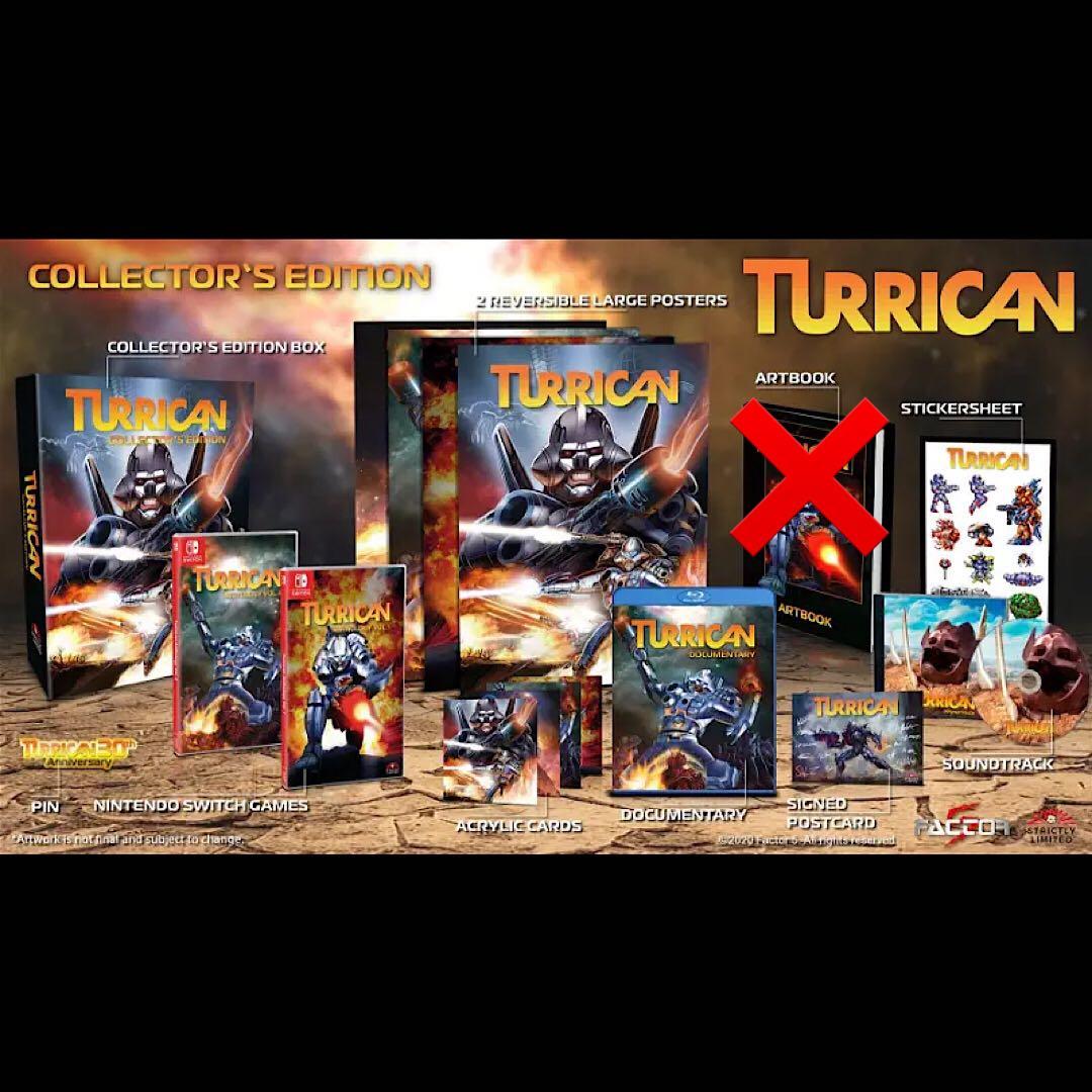 タリカン アンソロジー TURRICAN コレクターズエディション s