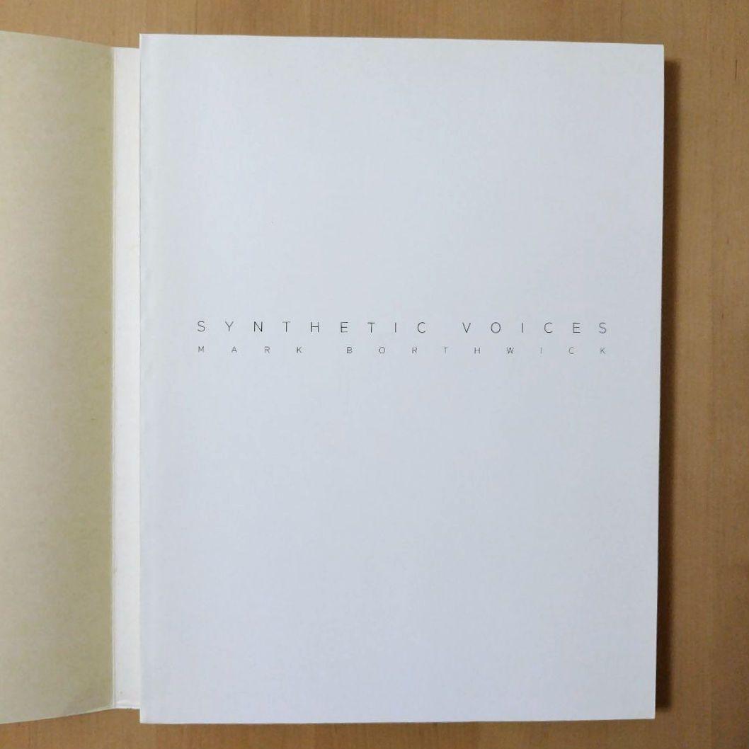 初版/帯あり】マーク・ボスウィック 【シンセティック・ヴォイシズ